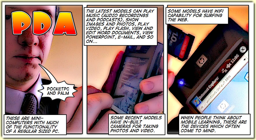 Personal Digital Assistants (PDA) 